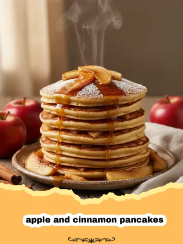 The Ultimate Homemade Apple and Cinnamon Pancakes