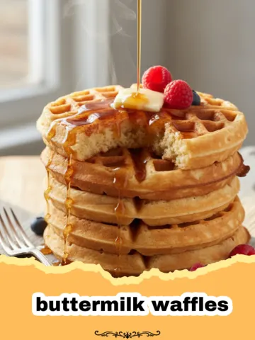 The Best Crispy Homemade Buttermilk Waffles 22 The Best Crispy Homemade Buttermilk Waffles