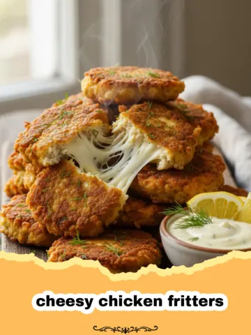 The Ultimate Crispy and Cheesy Chicken Fritters 7 The Ultimate Crispy and Cheesy Chicken Fritters