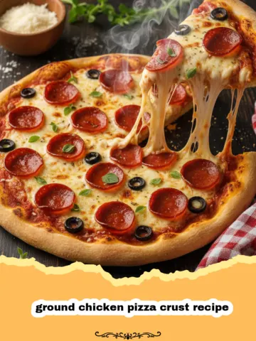 The Ultimate Crispy Ground Chicken Pizza Crust Recipe for Keto Lovers 4 The Ultimate Crispy Ground Chicken Pizza Crust Recipe for Keto Lovers