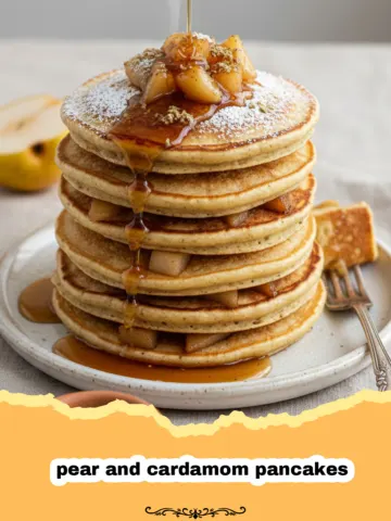 The Ultimate Pear and Cardamom Pancakes for Cozy Mornings