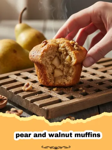 The Ultimate Pear and Walnut Muffins for a Cozy Morning