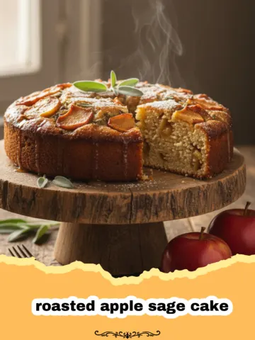 Warm and Earthy Roasted Apple Sage Cake with Brown Butter 18 Warm and Earthy Roasted Apple Sage Cake with Brown Butter