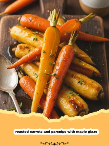 The Ultimate Roasted Carrots and Parsnips with Maple Glaze