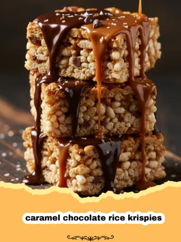 The Ultimate Gooey Caramel Chocolate Rice Krispies Recipe