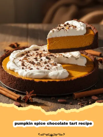 Indulgent Pumpkin Spice Chocolate Tart Recipe for Autumn 9 Indulgent Pumpkin Spice Chocolate Tart Recipe for Autumn