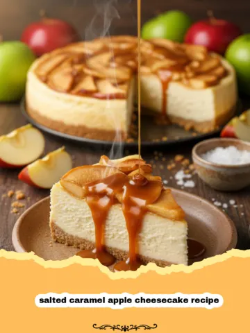 The Best Salted Caramel Apple Cheesecake Recipe 15 The Best Salted Caramel Apple Cheesecake Recipe