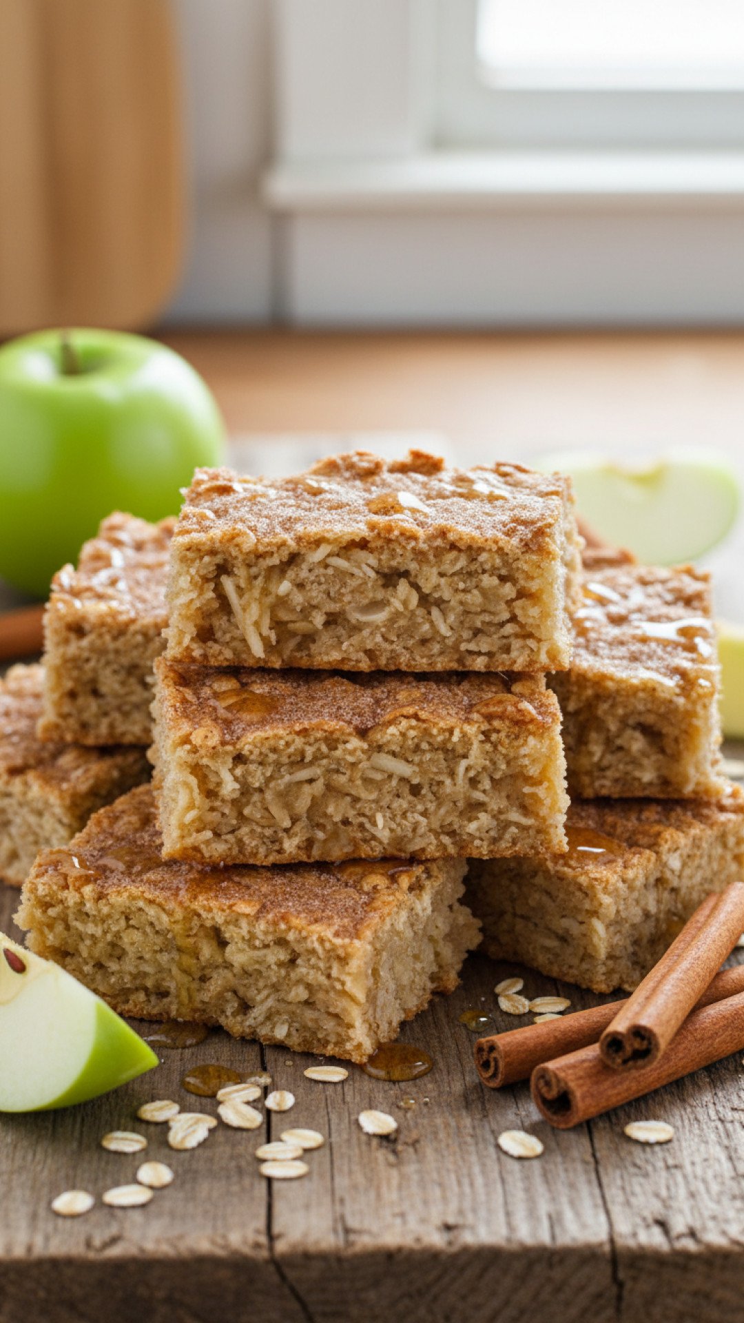 The Ultimate Healthy Apple Cinnamon Oat Bars for a Quick Morning 4 Healthy Apple Cinnamon Oat Bars Preparation