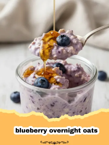 Easy and Refreshing Blueberry Overnight Oats for Busy Mornings