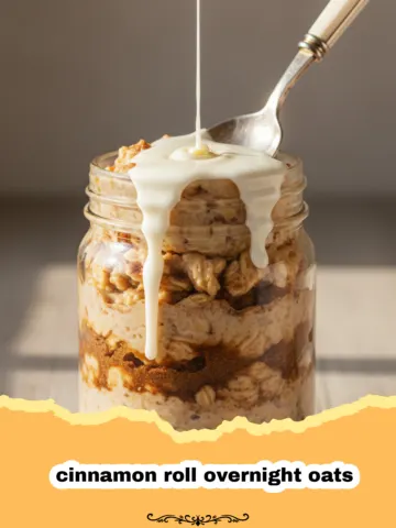 Cinnamon Roll Overnight Oats: The Ultimate Healthy Breakfast Treat