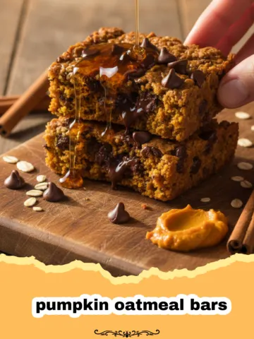 The Ultimate Chewy Pumpkin Oatmeal Bars