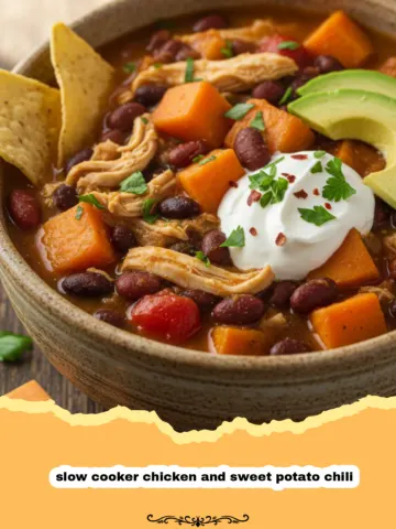 Hearty and Healthy slow cooker chicken and sweet potato chili 18 Hearty and Healthy slow cooker chicken and sweet potato chili