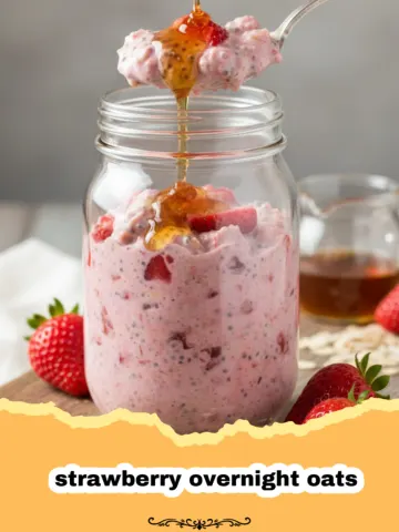 The Creamiest Strawberry Overnight Oats Recipe You’ll Ever Make