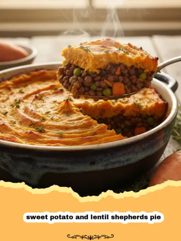 Hearty and Nutritious Sweet Potato and Lentil Shepherds Pie