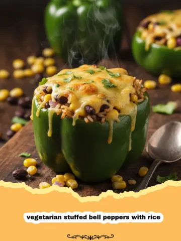 The Ultimate Vegetarian Stuffed Bell Peppers with Rice