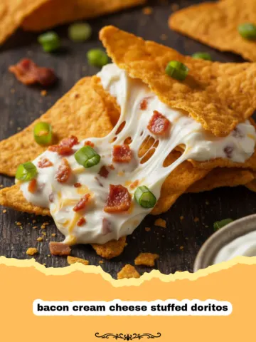 Crunchy Bacon Cream Cheese Stuffed Doritos Recipe