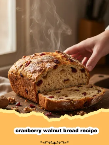 The Ultimate Festive Cranberry Walnut Bread Recipe