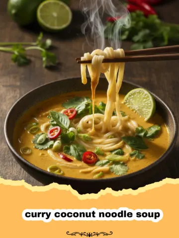 The Ultimate Creamy Curry Coconut Noodle Soup