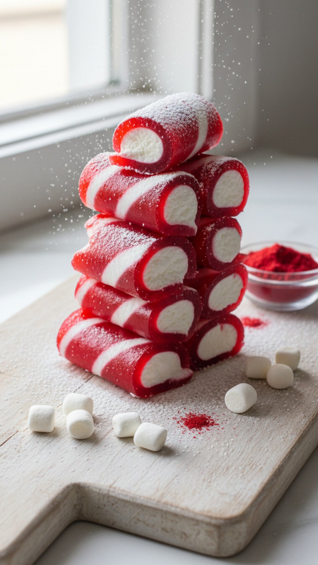 Homemade Jello Roll Ups Preparation