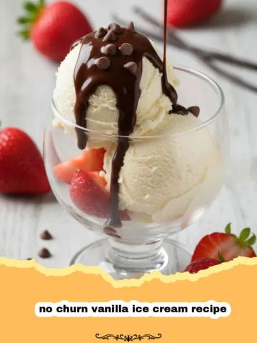 The Easiest Ever Homemade No Churn Vanilla Ice Cream