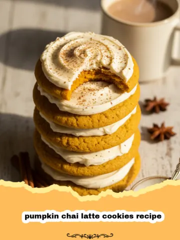 The Ultimate Soft and Chewy Pumpkin Chai Latte Cookies Recipe