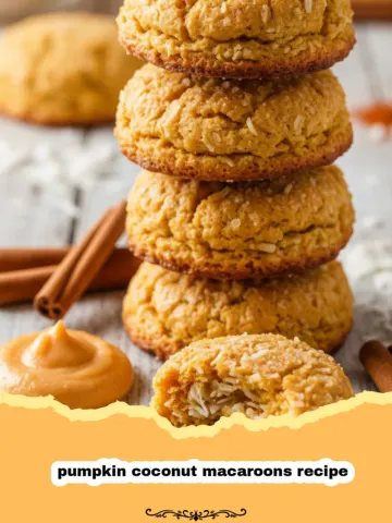 Soft and Chewy Pumpkin Coconut Macaroons 19 Soft and Chewy Pumpkin Coconut Macaroons
