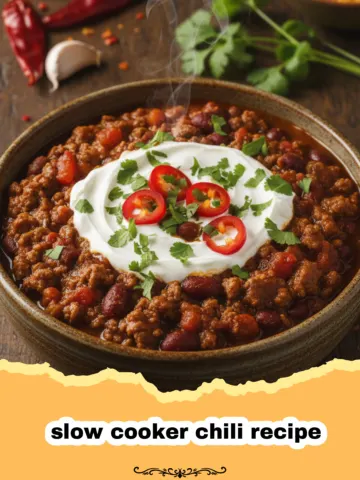 The Ultimate Comfort: A Slow Cooker Chili Recipe for Every Season 6 The Ultimate Comfort: A Slow Cooker Chili Recipe for Every Season