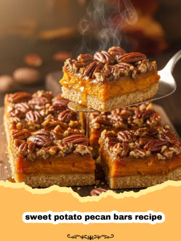 Sweet Potato Pecan Bars Recipe