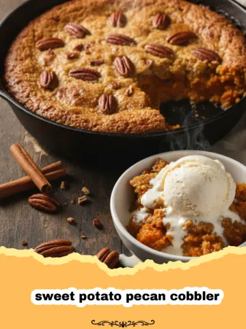 The Most Delicious Sweet Potato Pecan Cobbler You'll Ever Taste 12 The Most Delicious Sweet Potato Pecan Cobbler You’ll Ever Taste