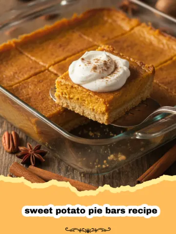The Most Delicious Homemade Sweet Potato Pie Bars Recipe
