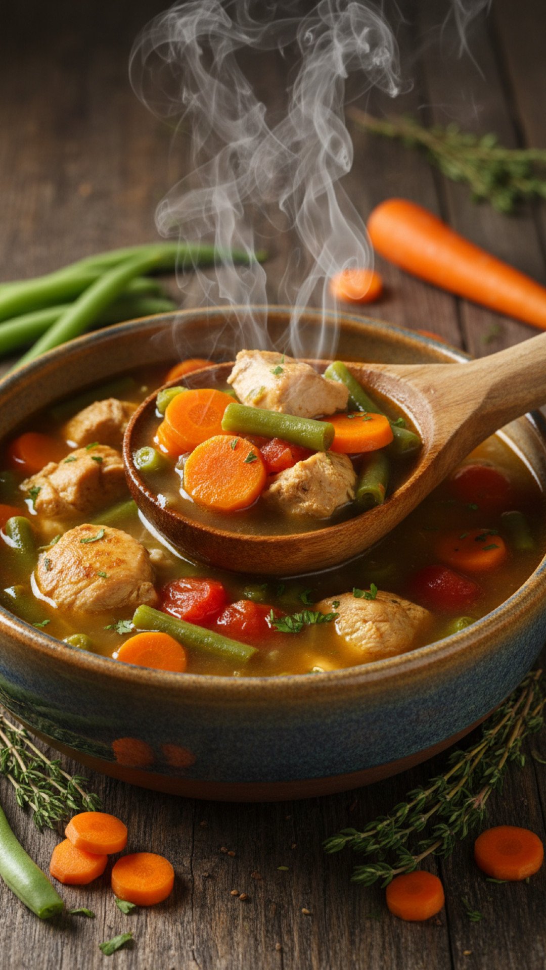 Cozy Instant Pot Chicken Vegetable Soup 4 Instant Pot Chicken Vegetable Soup Preparation