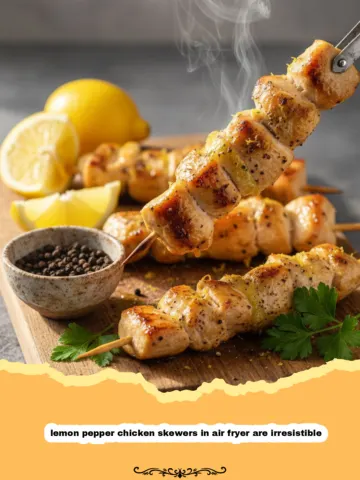 Lemon Pepper Chicken Skewers in Air Fryer: The Best Easy Dinner 23 Lemon Pepper Chicken Skewers in Air Fryer: The Best Easy Dinner