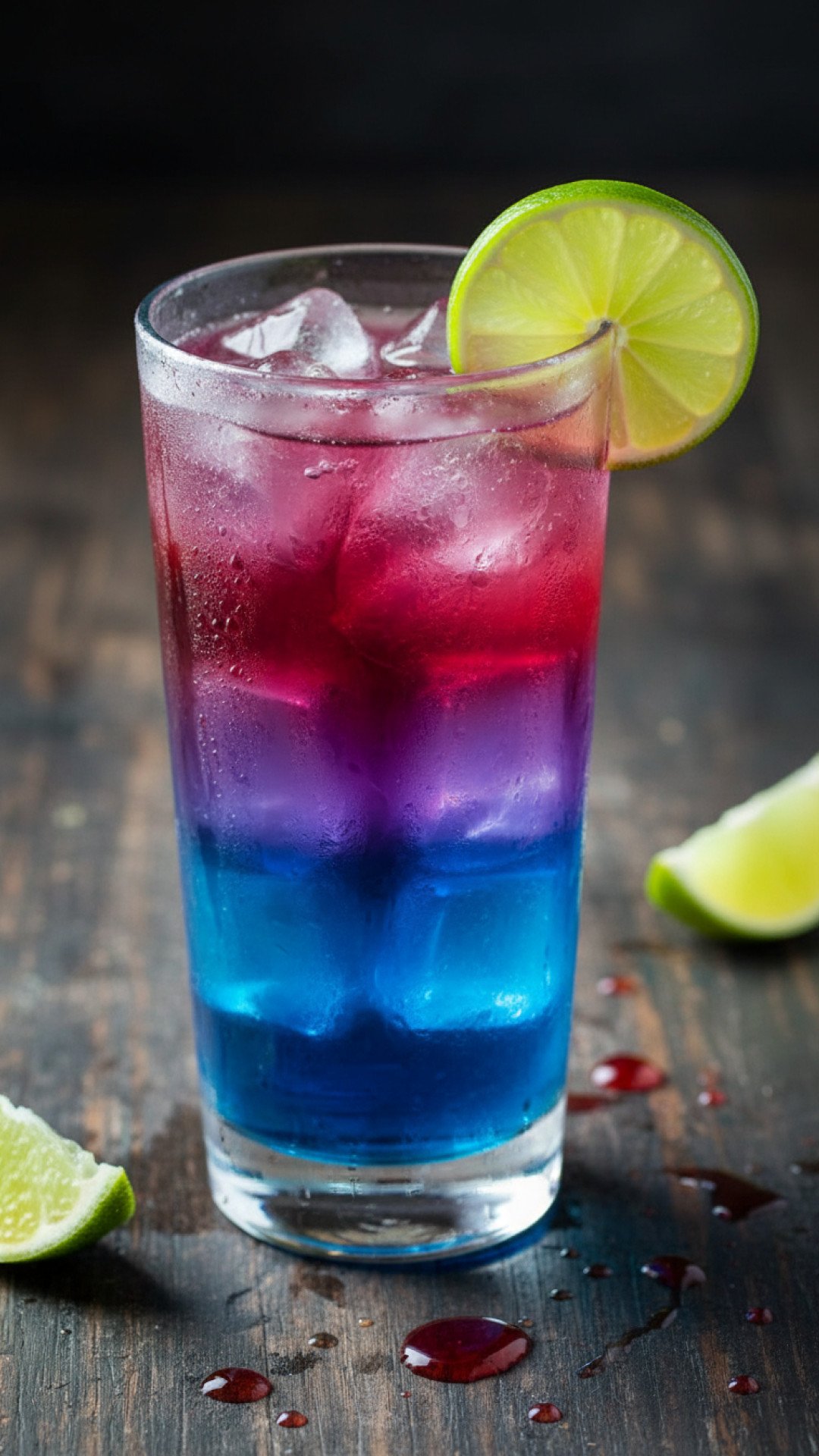 Jamaican Purple Rain Cocktail Preparation