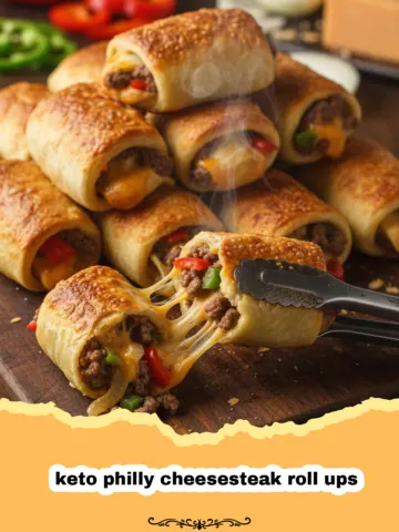 Easy Keto Philly Cheesesteak Roll Ups Recipe 9 Easy Keto Philly Cheesesteak Roll Ups Recipe