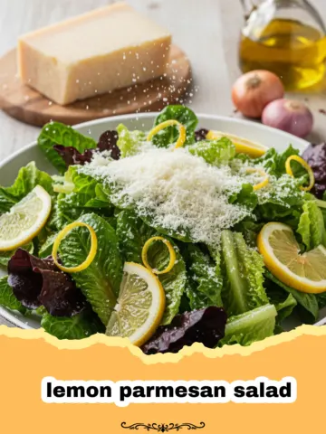 The Ultimate Refreshing Lemon Parmesan Salad Recipe