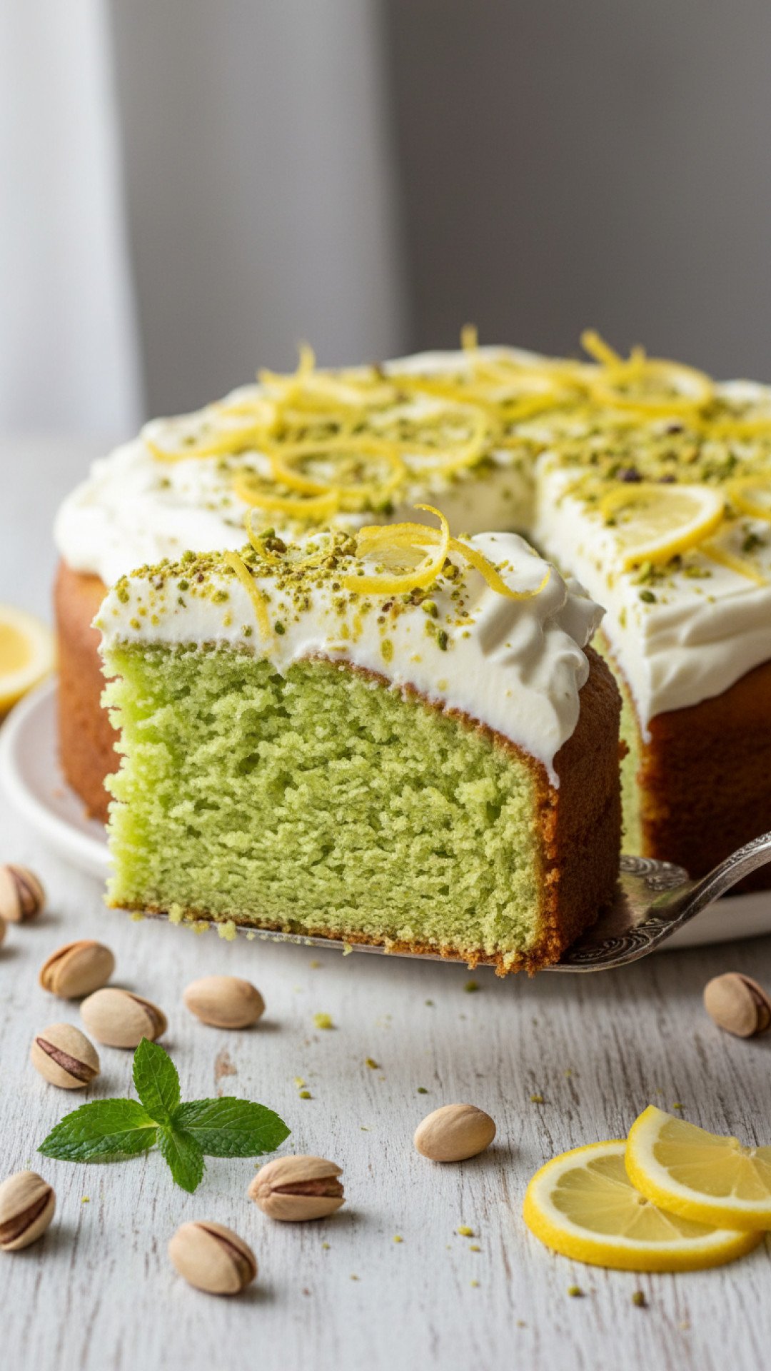 The Most Delicious Lemon Pistachio Yogurt Cake 4 Lemon Pistachio Yogurt Cake Preparation