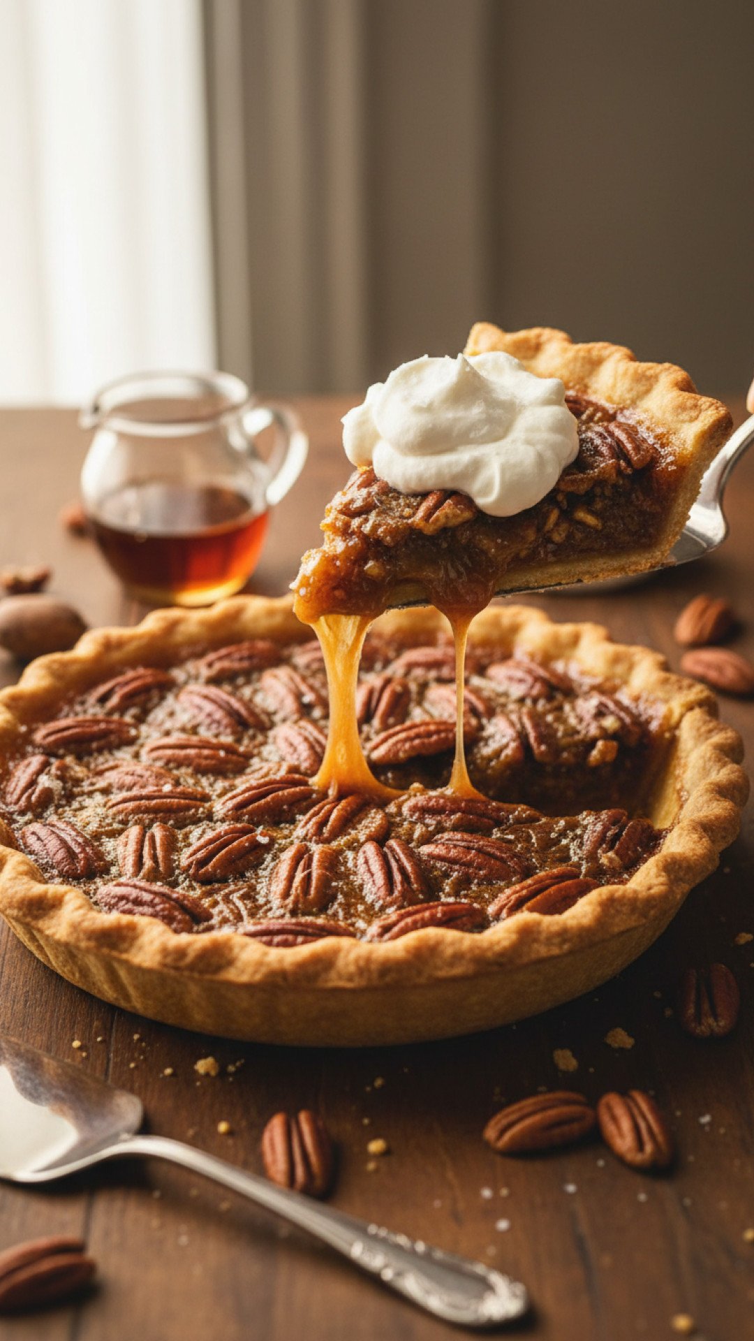 Maple Brown Sugar Pecan Pie Preparation