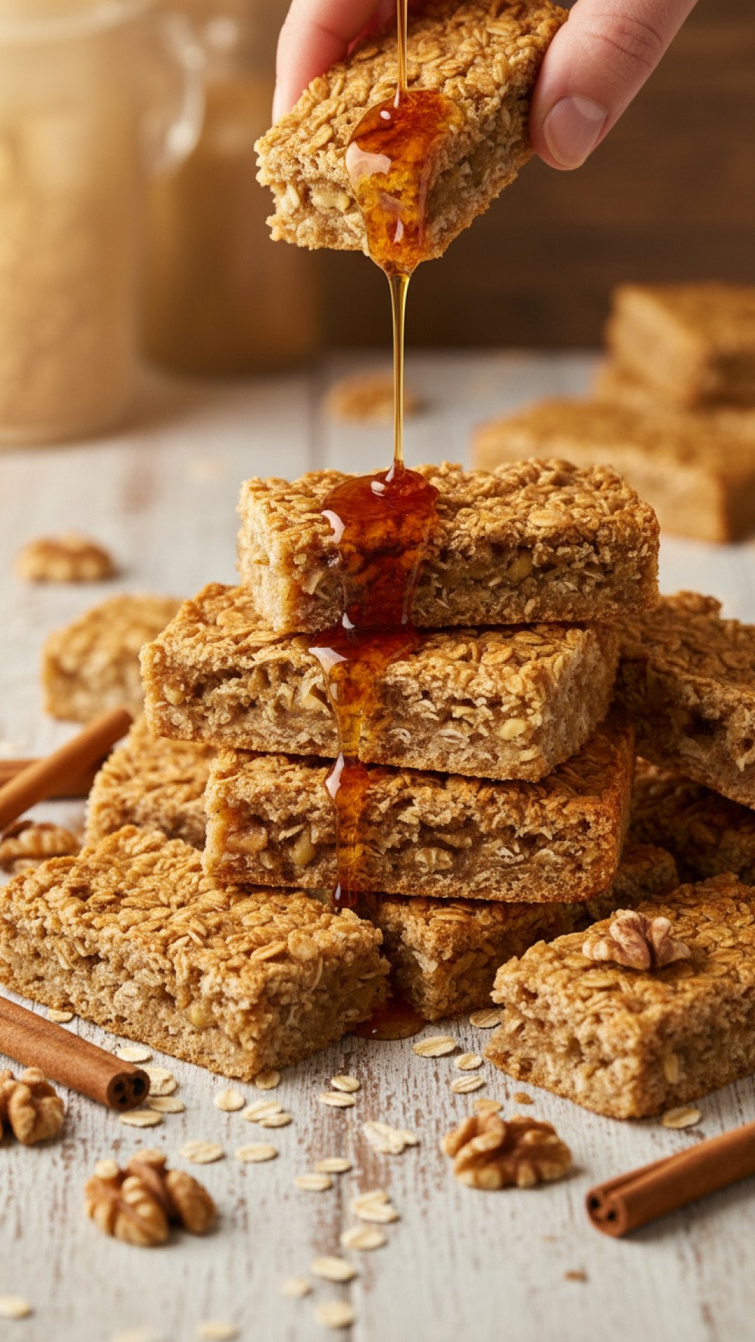 Maple Oatmeal Crisp Bars Preparation