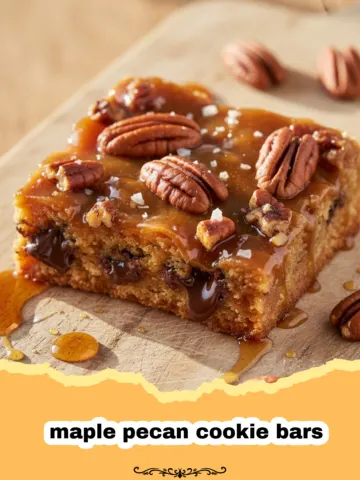 The Ultimate Maple Pecan Cookie Bars for Fall 14 The Ultimate Maple Pecan Cookie Bars for Fall