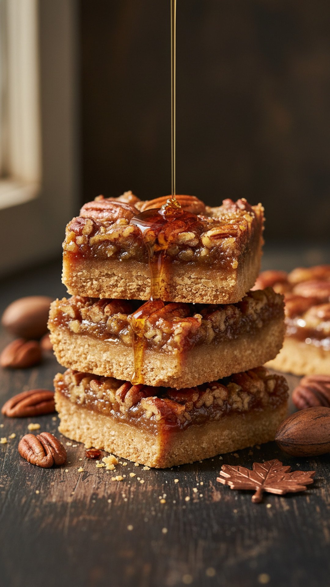 Maple Pecan Pie Bars Preparation