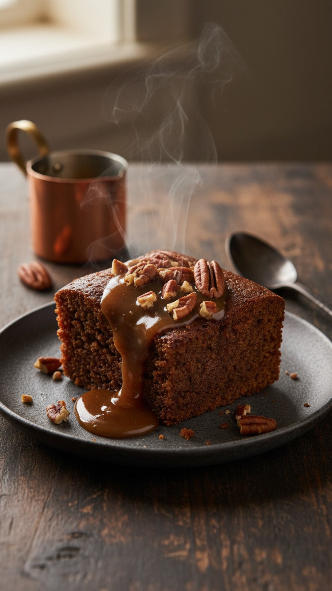Maple Pecan Sticky Toffee Pudding Recipe 2 Preparation
