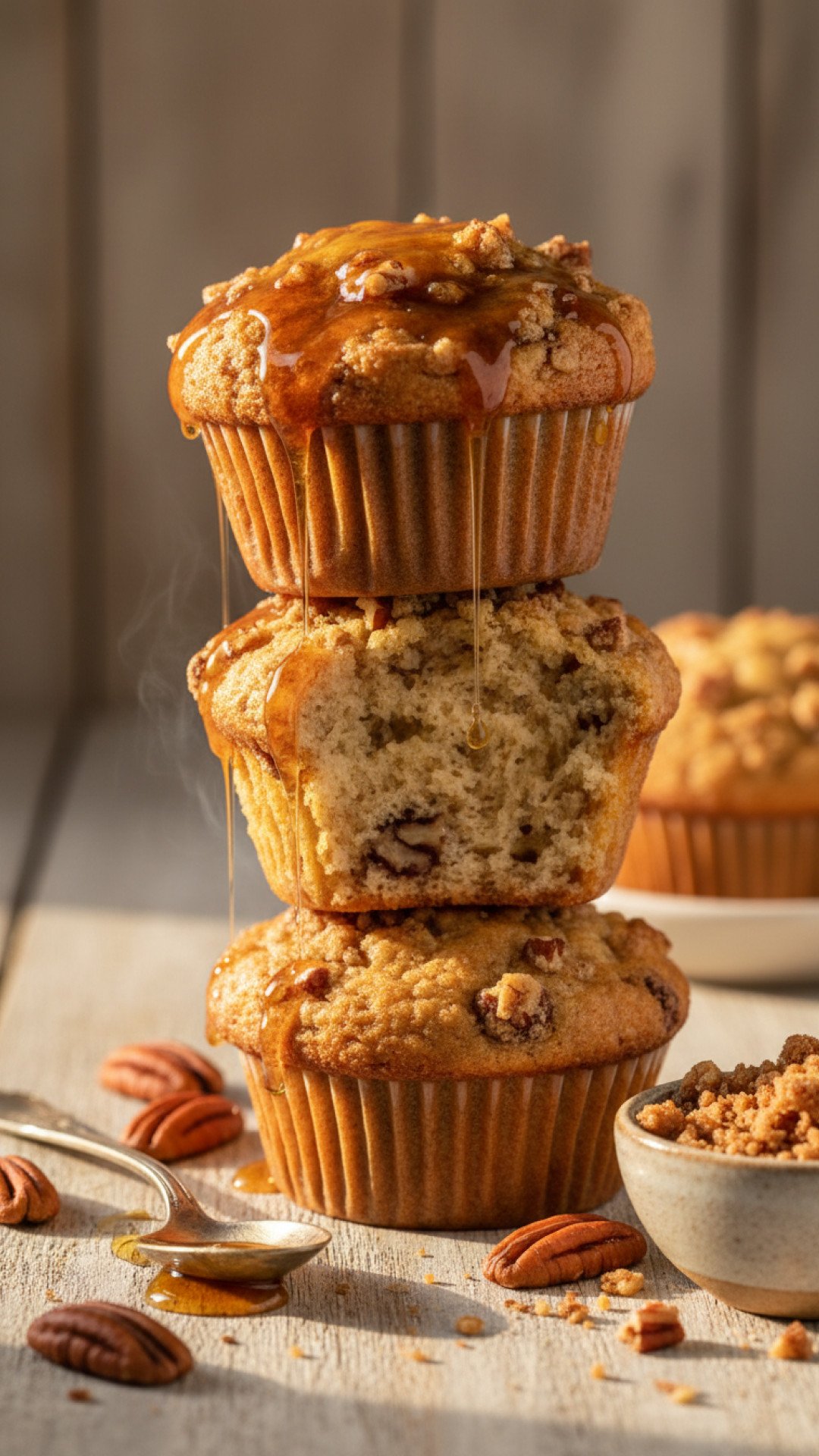 The Best Maple Pecan Streusel Muffins Recipe for a Perfect Morning 4 Maple Pecan Streusel Muffins Preparation