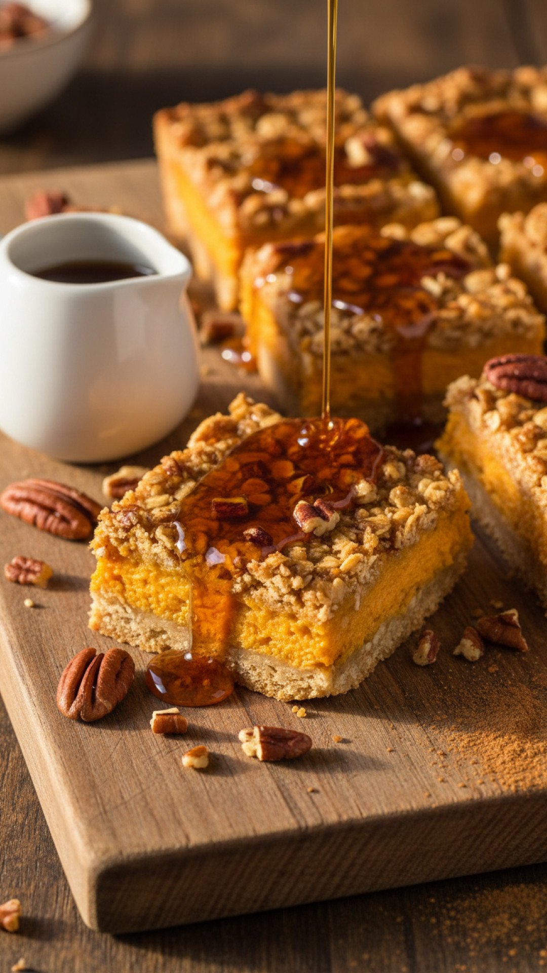 Maple Sweet Potato Pie Bars Preparation