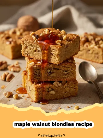 The Most Decadent and Chewy Maple Walnut Blondies You Will Ever Bake 5 The Most Decadent and Chewy Maple Walnut Blondies You Will Ever Bake