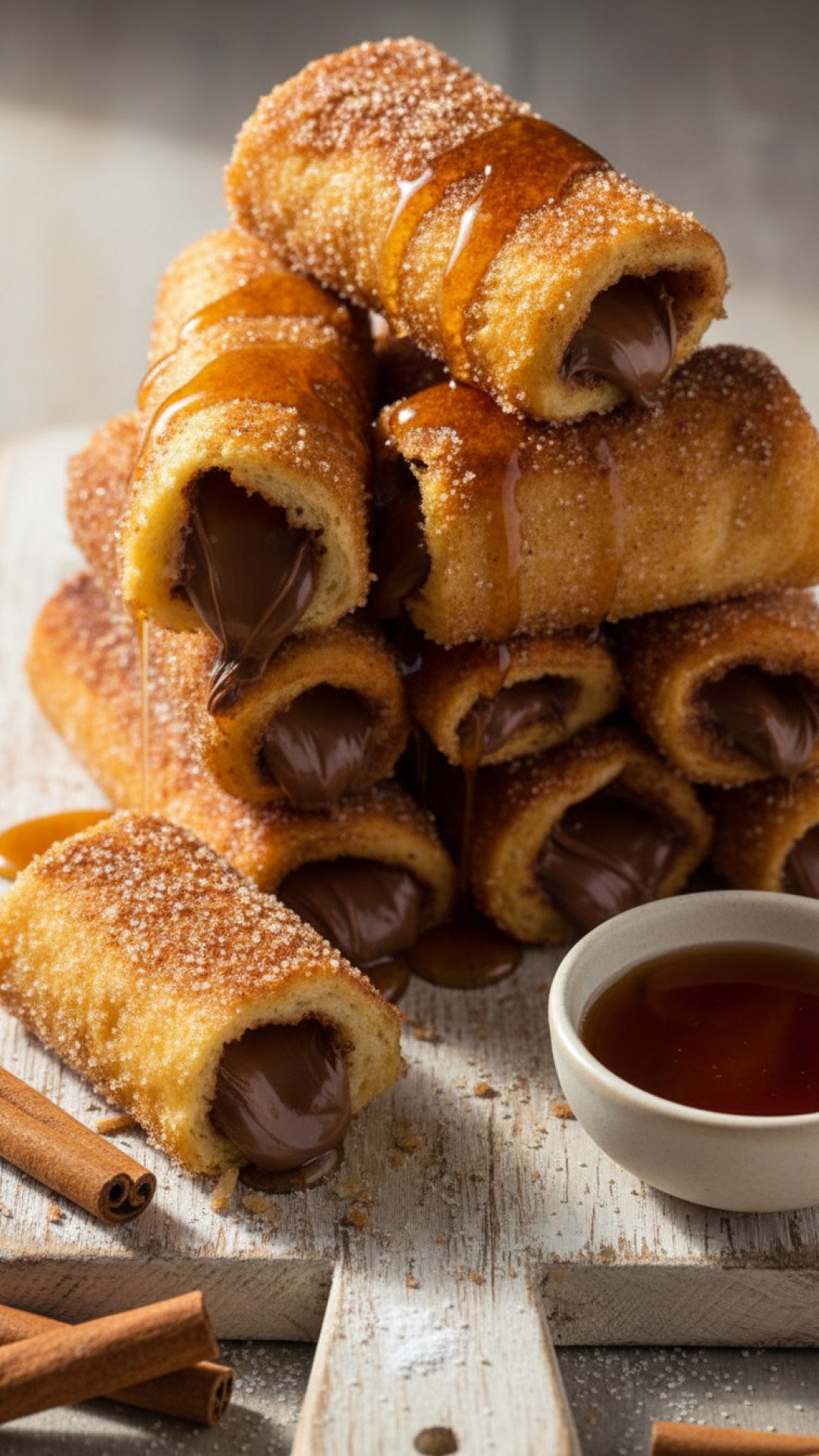 Nutella French Toast Roll Ups 4 Nutella French Toast Roll Ups Preparation