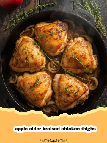 Cozy Apple Cider Braised Chicken Thighs with Rosemary and Apples 16 Cozy Apple Cider Braised Chicken Thighs with Rosemary and Apples