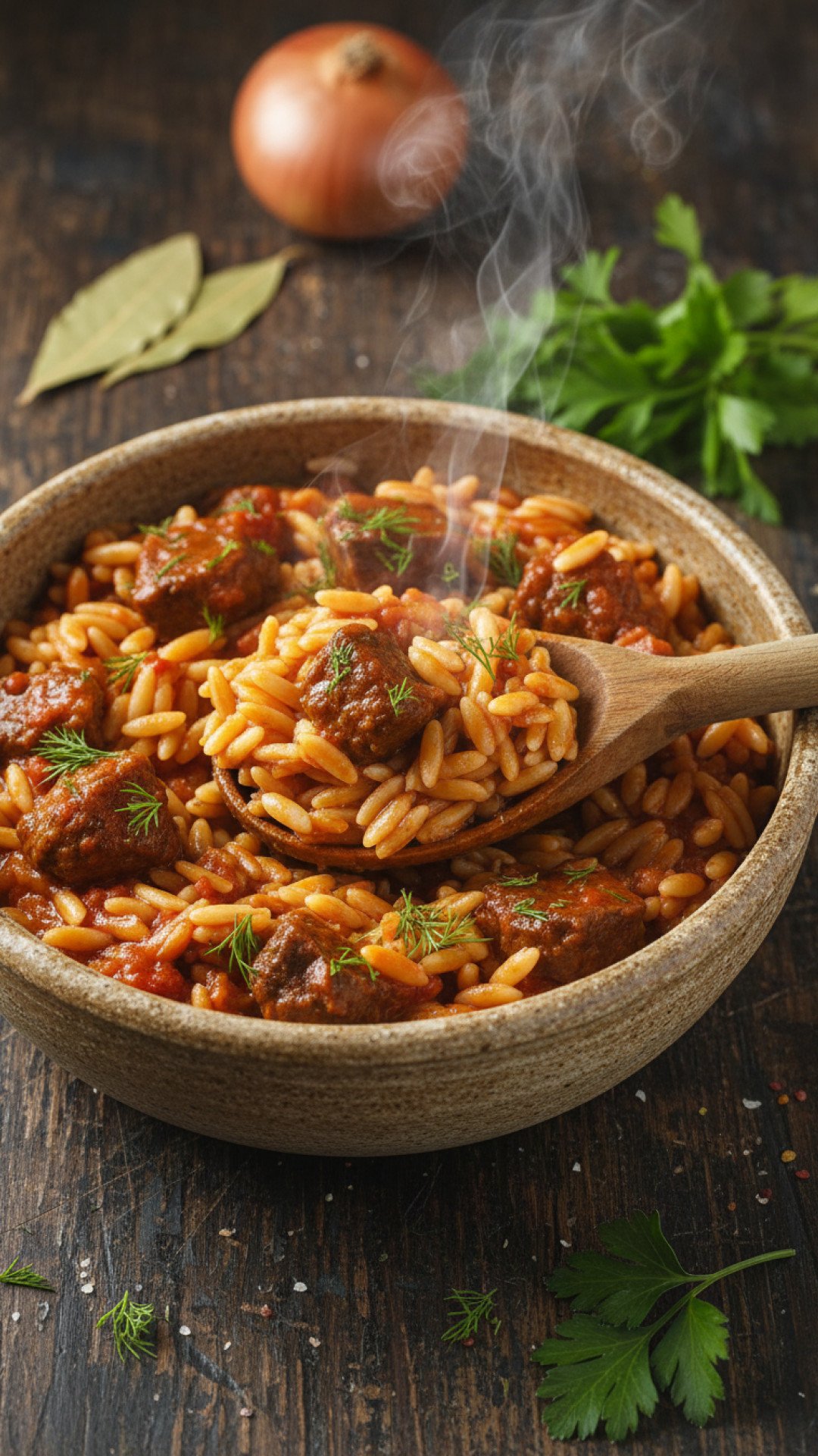 The Ultimate Greek Beef Orzo Pasta One-Pot Wonder 4 One-Pot Greek Beef Orzo Pasta Preparation