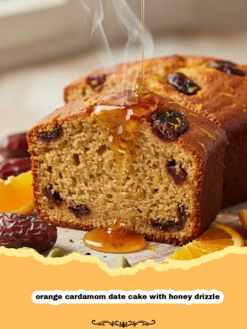 The Most Exquisite Orange Cardamom Date Cake with Honey Drizzle 3 The Most Exquisite Orange Cardamom Date Cake with Honey Drizzle