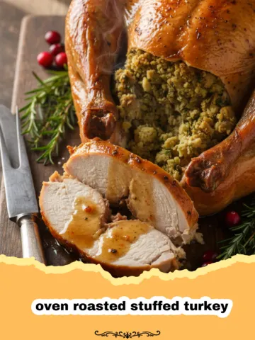 The Ultimate Oven Roasted Stuffed Turkey