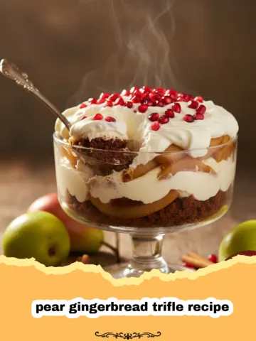 The Most Elegant Pear Gingerbread Trifle Recipe for Your Holiday Table